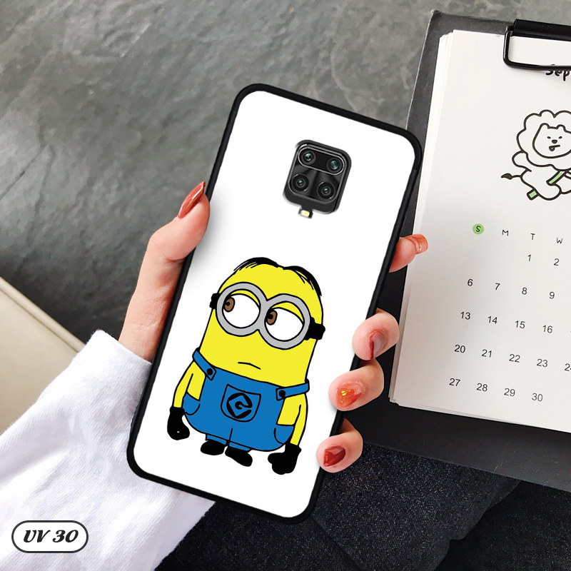 Ốp Xiaomi Redmi Note 9S lưng nhám -ngộ nghĩnh
