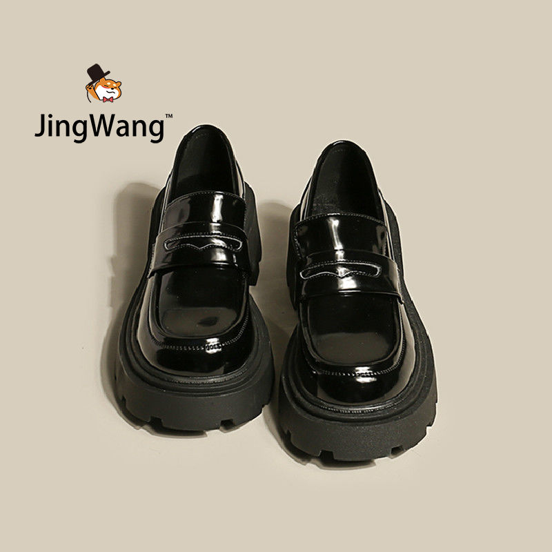 JingWang Free Shipping Miễn phí vận chuyển Giày lười đế dày của phụ nữ