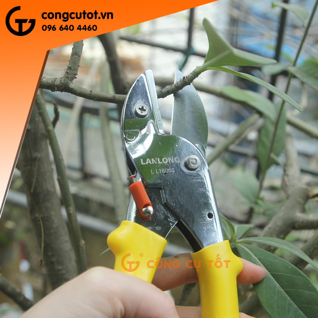 Kéo cắt cành cây LANLONG LL16005 200mm