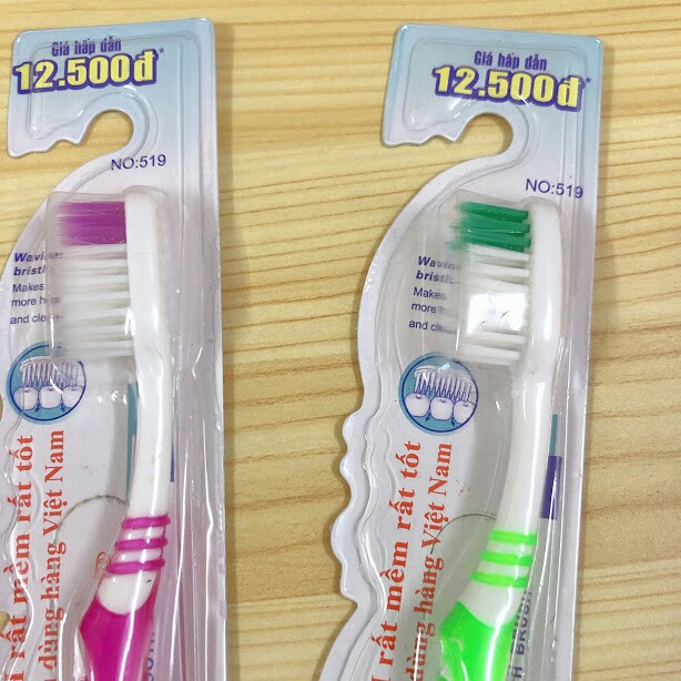 [Combo 10 Cây] Bàn Chải Đánh Răng PIH Nhiều Màu - 519