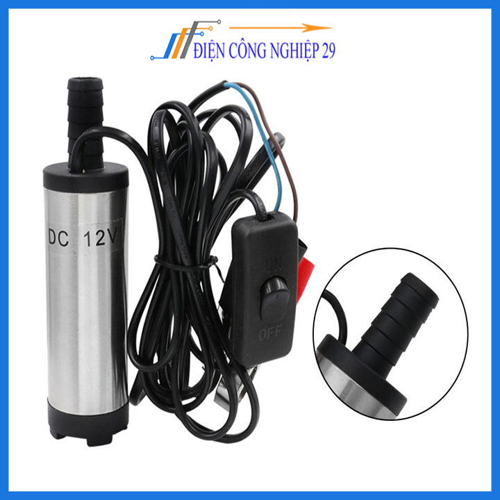 Bơm nước mini 12v / bơm dầu 12v/ bơm dầu/ bơm 12v