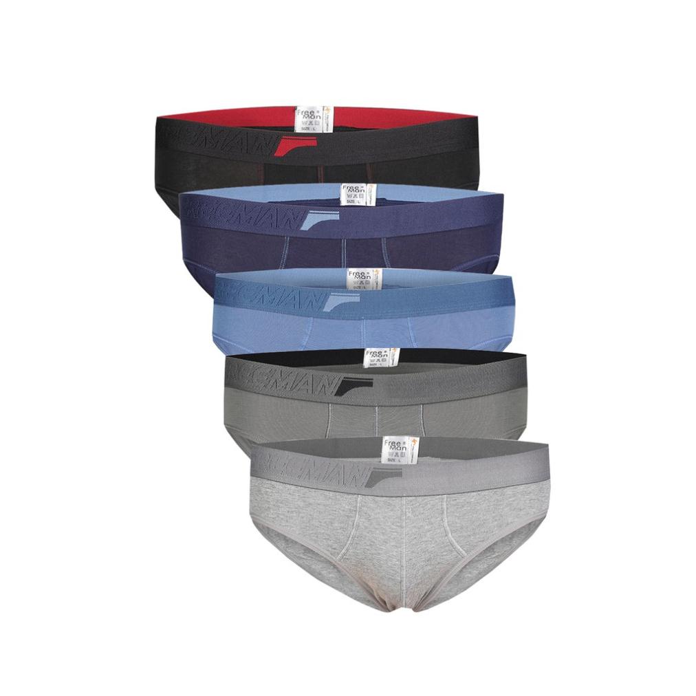 Combo 5 quần lót nam freeman 6036