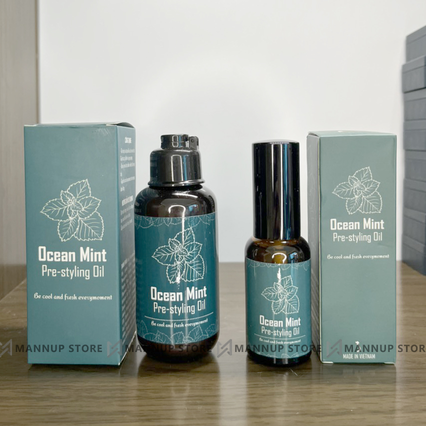 Xịt Tạo Phồng Tóc Ocean Mint Pre Styling Oil 100ml / 30ml