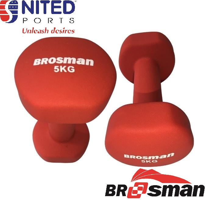 TẠ TAY CAO CẤP BROSMAN 5KG
