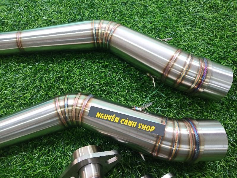 cổ pô raider fi gắn lon mẫu thẳng