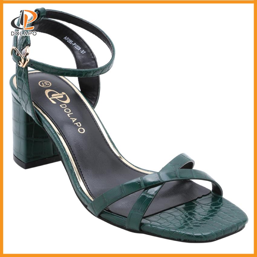 Giày cao gót quai chéo - Giày sandal cao gót