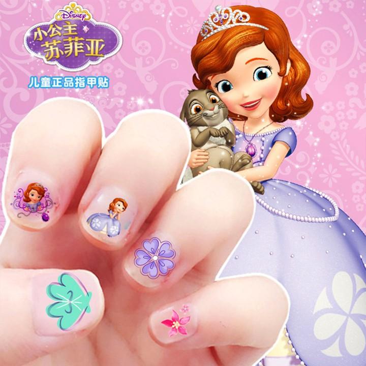 Bộ Dán Móng Tay  3D Trẻ Em