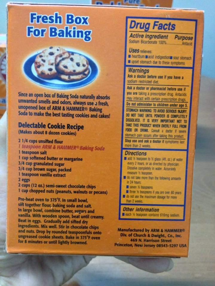 [HCM]Combo 5 hộp baking soda