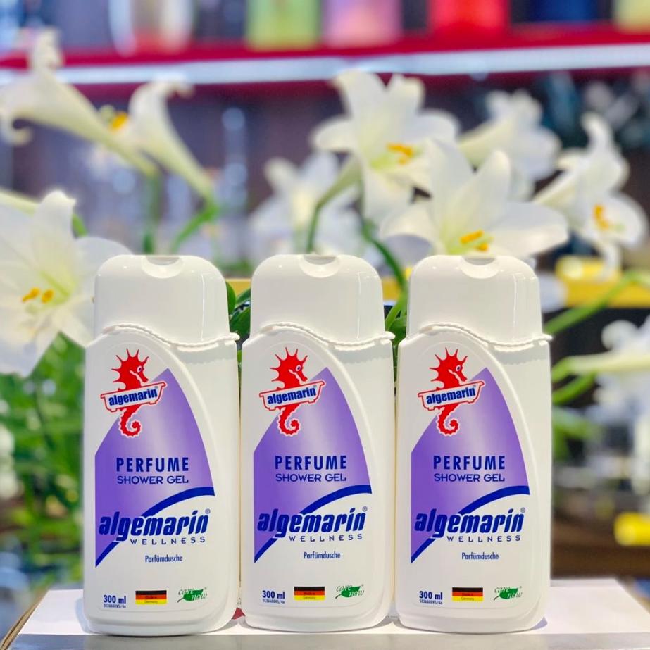 Sữa Tắm Cá Ngựa Algemarin Perfume Shower Gel 300ml của Đức