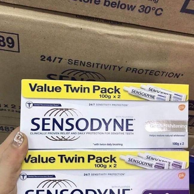 Kem Đánh Răng Sensodyne Gum Care 2 tuýp x 100 gr