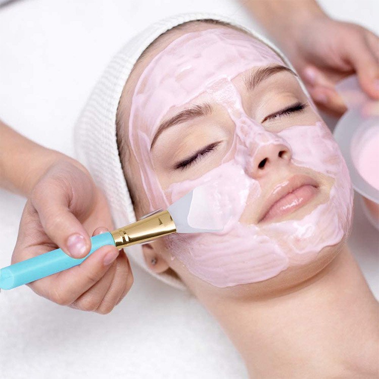 Cọ silicon đắp mặt nạ, chổi silicon quét mask