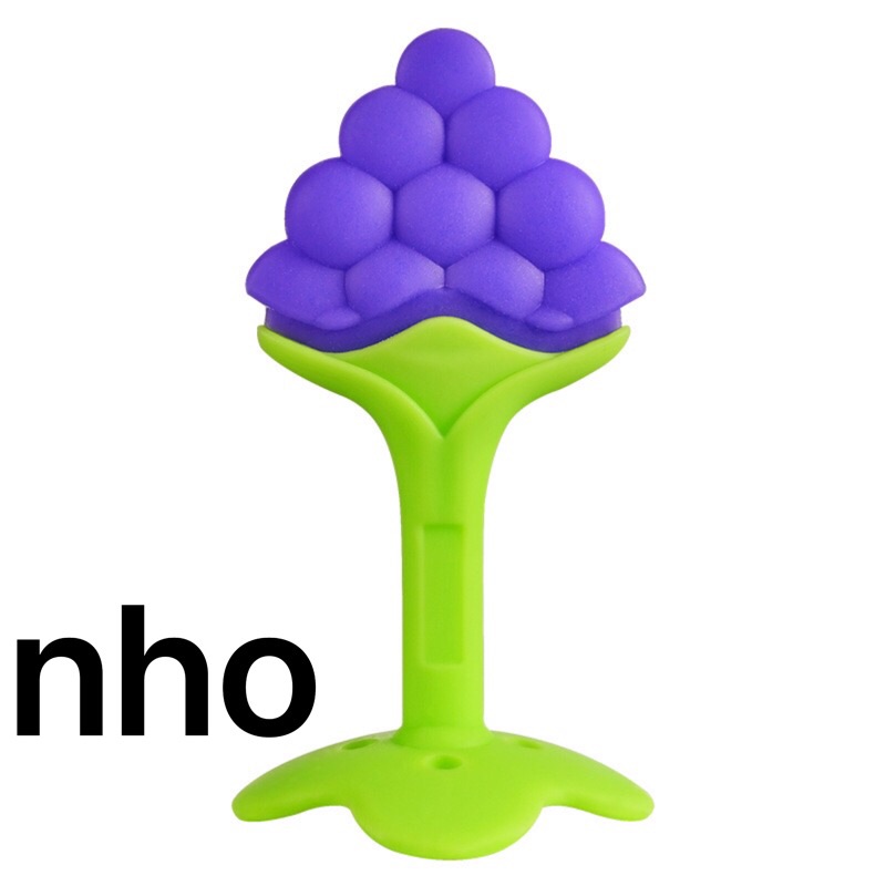 Đồ chơi cắn răng gặm nướu hình hoa quả cho bé( giao mẫu ngẫu nhiên)
