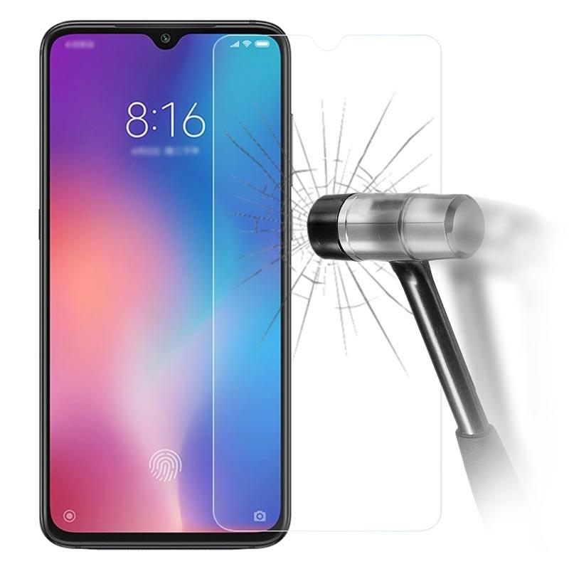 Kính cường lực trong suốt Xiaomi Mi 9 (Kèm miếng lau)