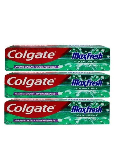 Combo 2 Tuýp Kem Đánh Răng Colgate MaxFresh 160g Thái Lan