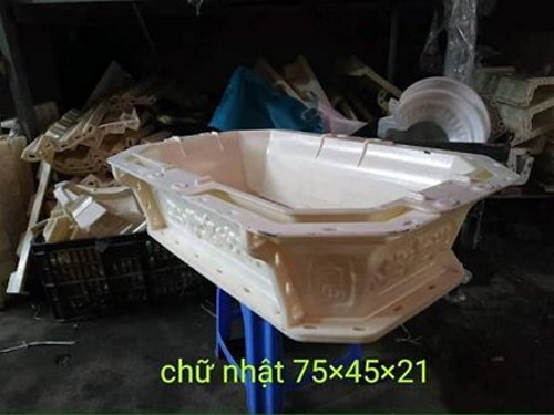 KHUÔN CHỮ NHẬT ABS VÁT GÓC DÀI 75CM
