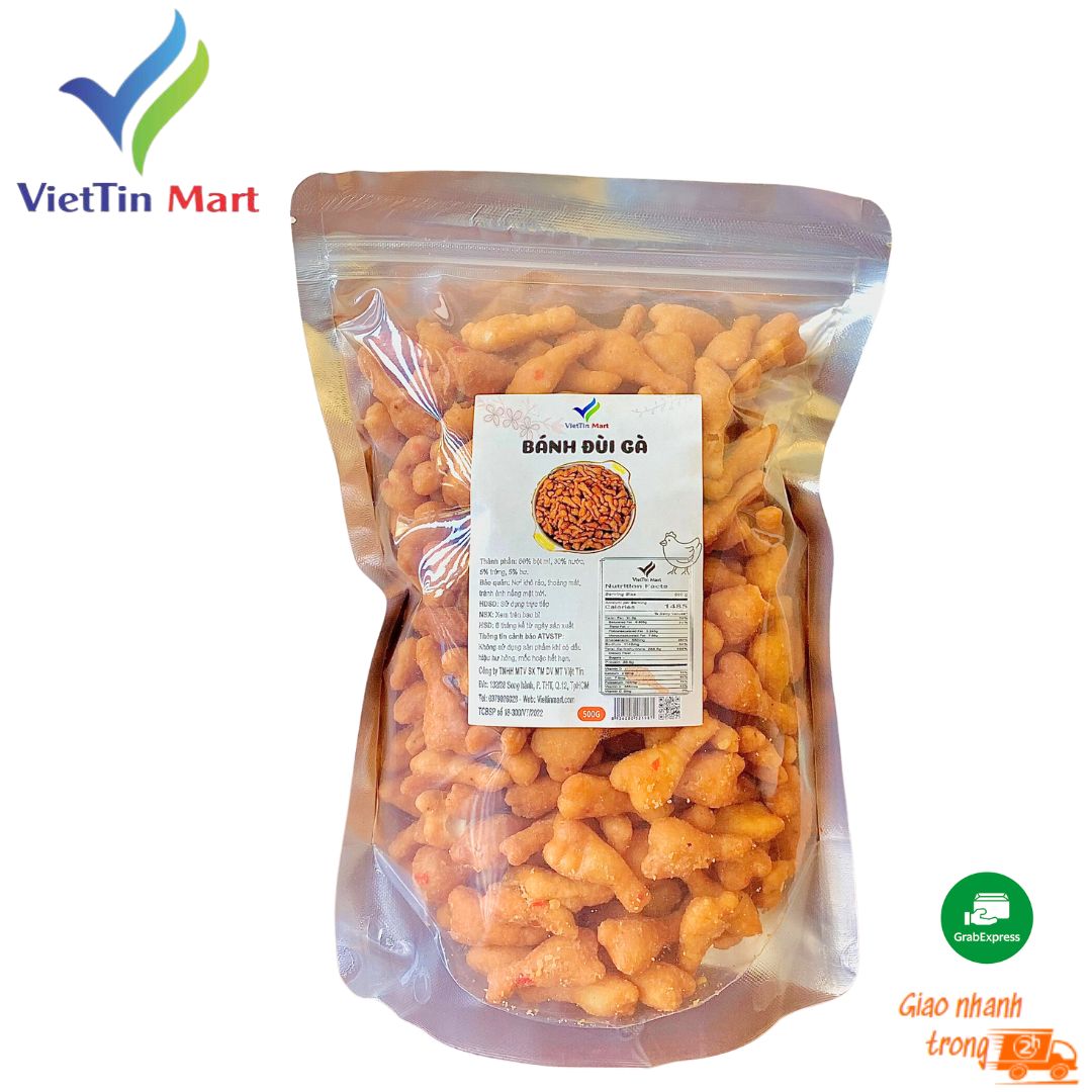 250gr_ bánh đùi gà cay mặn -viettin mart