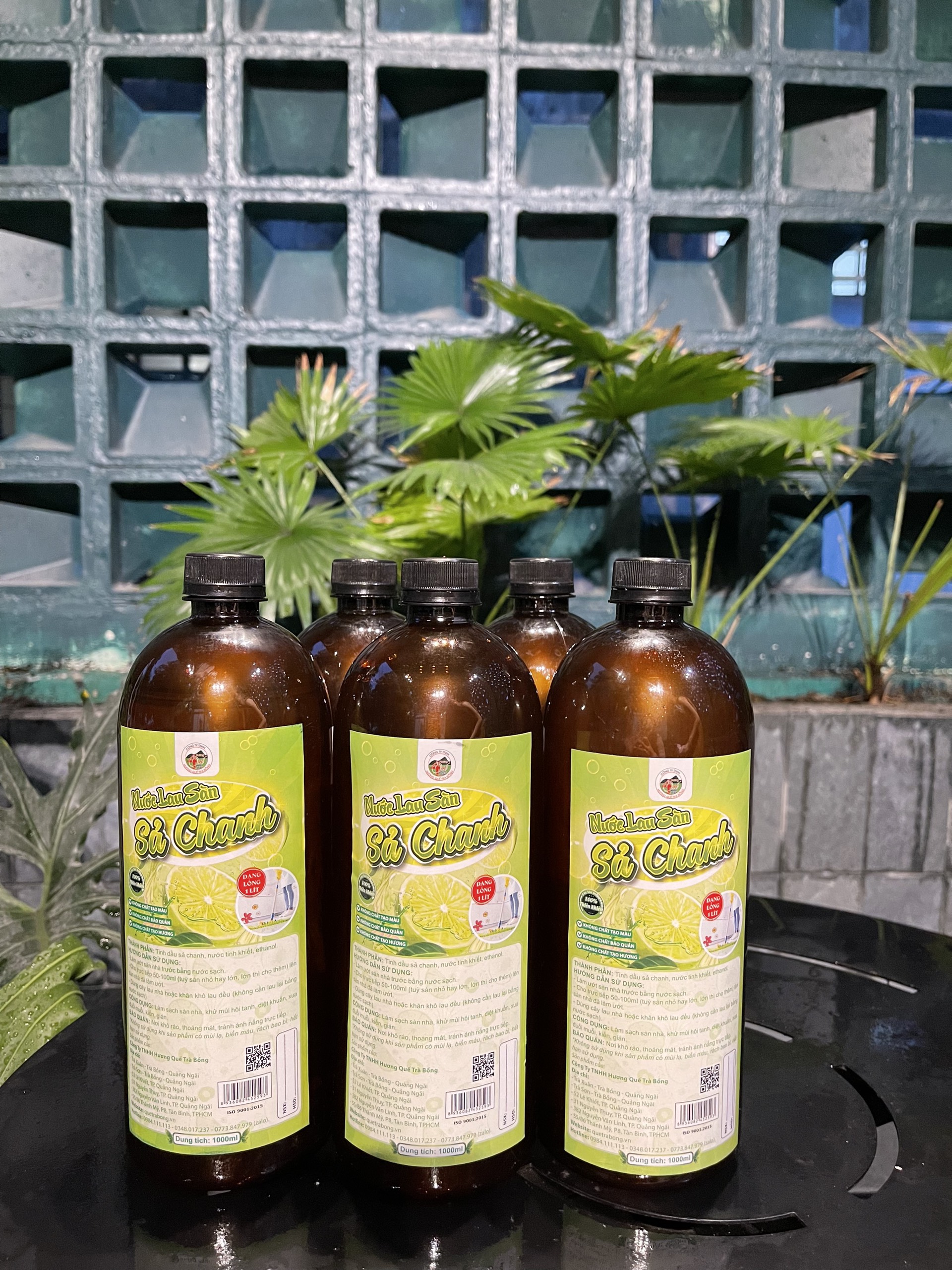 Nước Lau Sàn Sả Chanh Dạng Lỏng 1 Lít