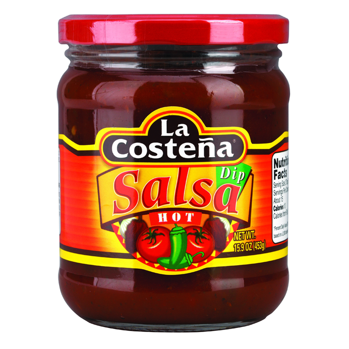 Sốt Salsa cay hiệu La Costena Salsa Hot 453g