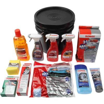 [TẶNG KHĂN LAU XE] NƯỚC RỬA XE SIÊU BÓNG SONAX WASH & WAX 1000ML (VÀNG)
