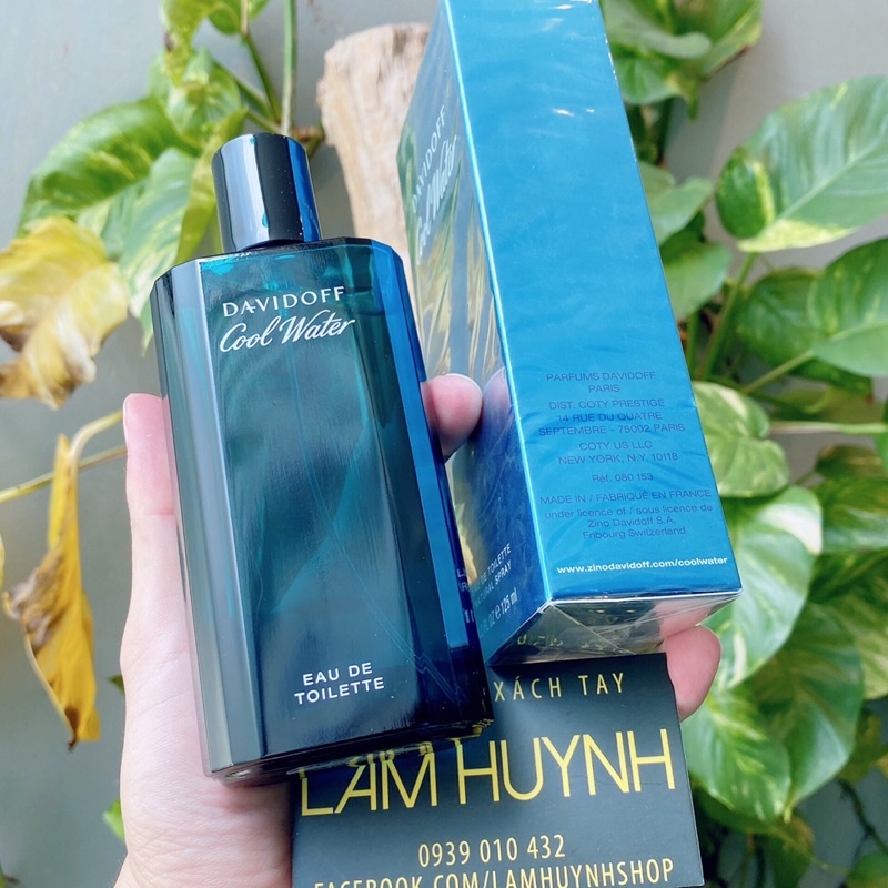 [ CHÍNH HÃNG] Nước hoa Nam DAVIDOFF COOL WATER FOR MEN 125ml
