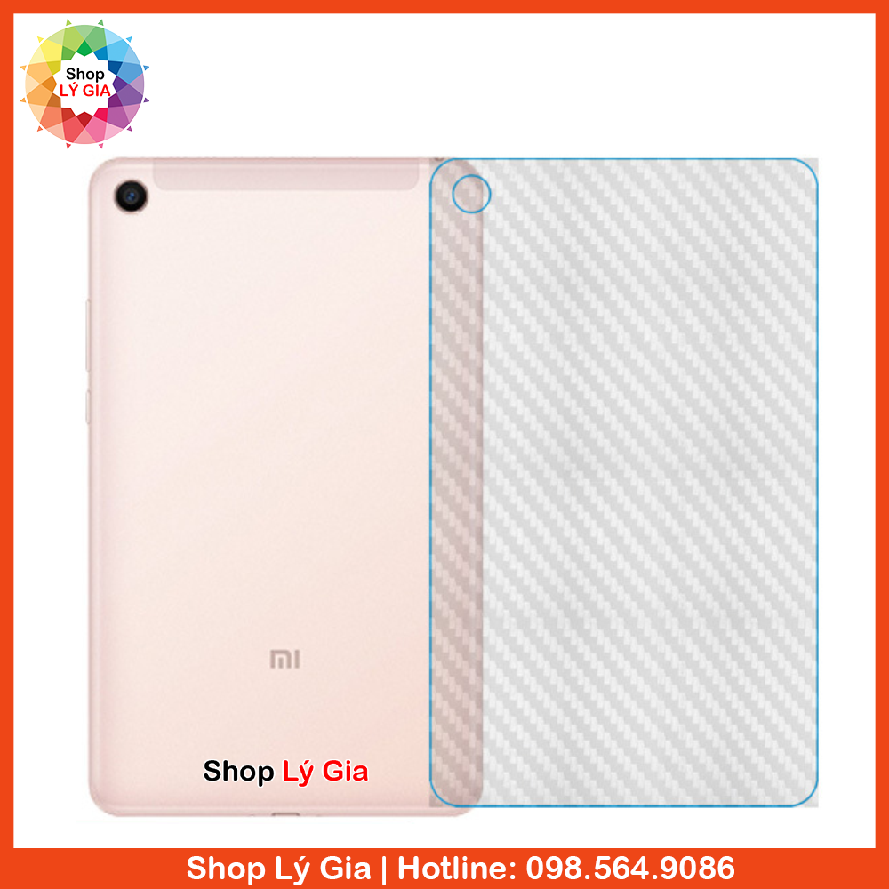 Miếng dán carbon bảo vệ mặt lưng cho Xiaomi Mi Pad 5/5 Pro/4/4 Plus