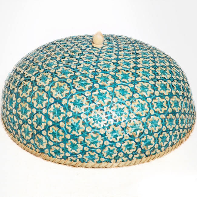 Mẹt tre lồng bàn hoa thị size 50cm