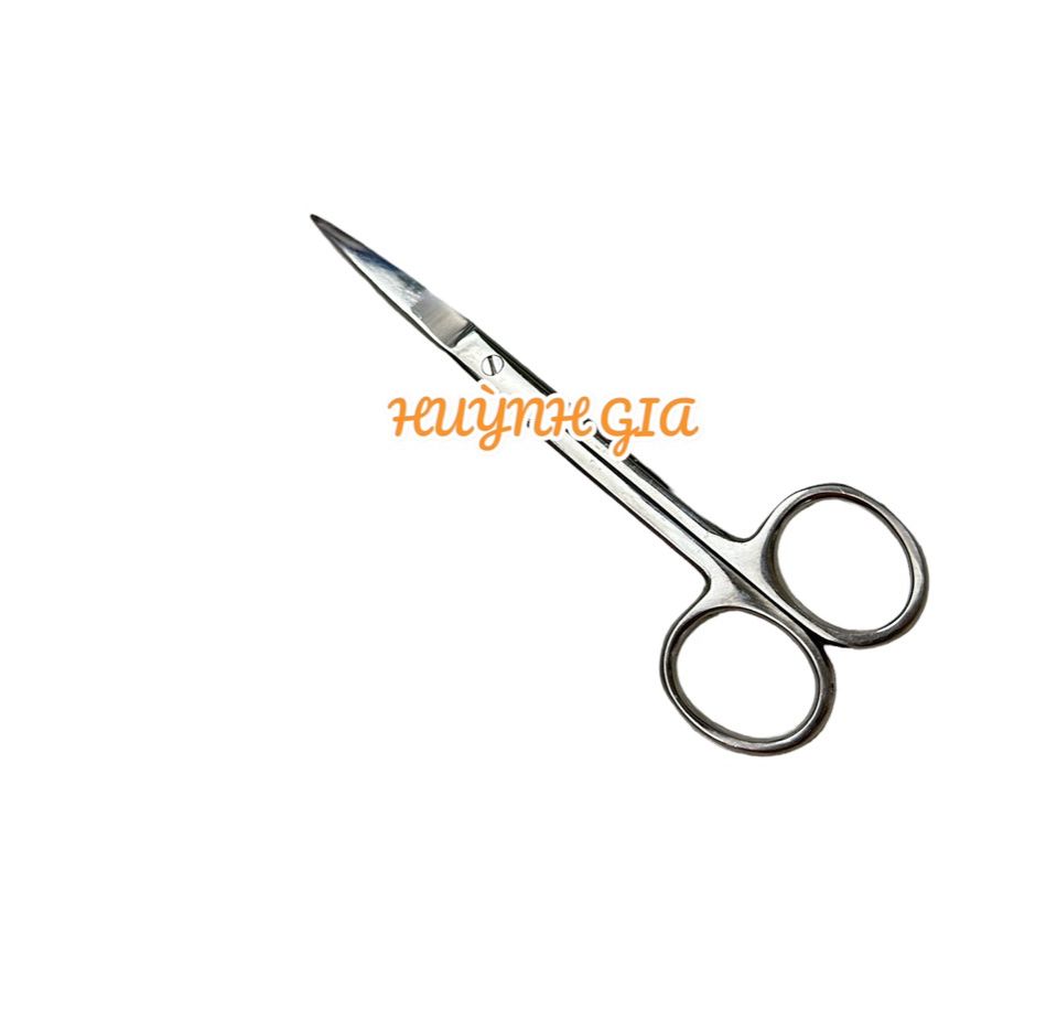 Kéo y tế 14cm thẳng 2 đầu nhọn