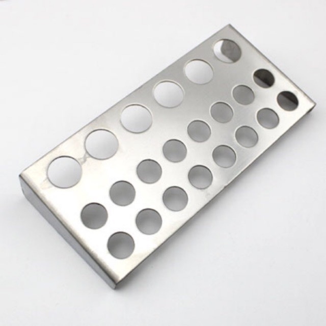 Khay inox để hũ mực xăm