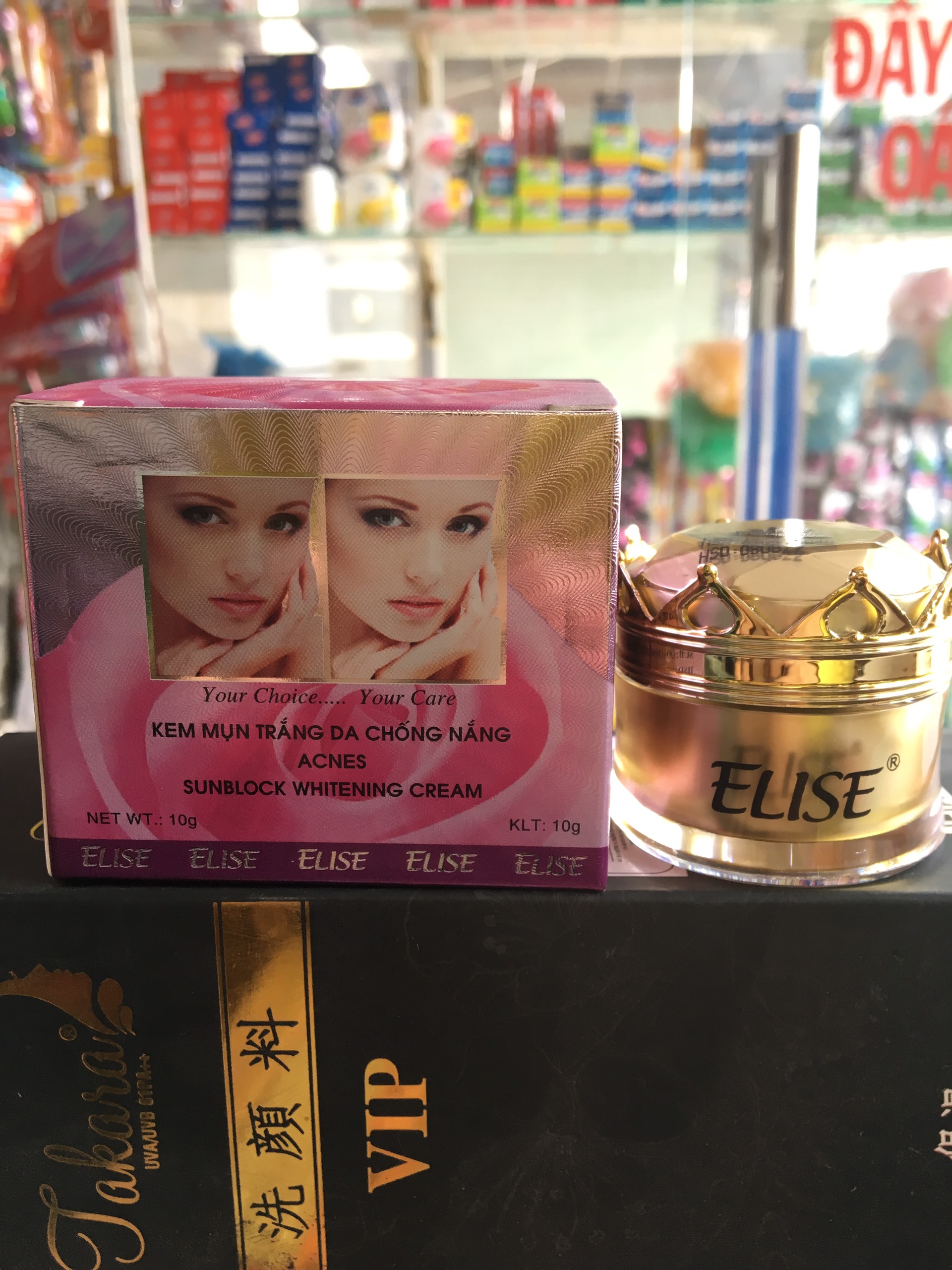 [HCM]kem trắng dachống nang elise 10g