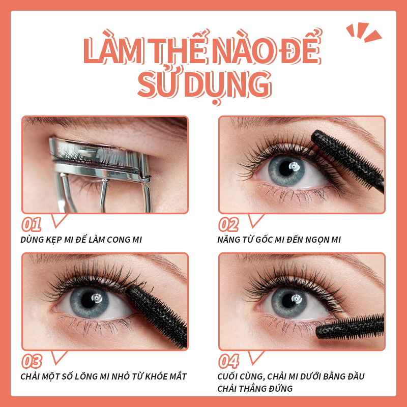 KIMUSE Lash Volume Lengthening Mascara Eye Make Up