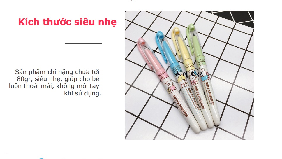 Bút máy học sinh  ngòi trơn M&G 60105