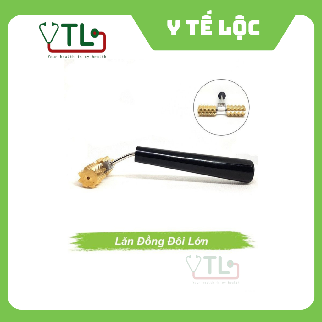 Dụng cụ điện chẩn huyệt đạo Lăn Đồng Đôi Lớn