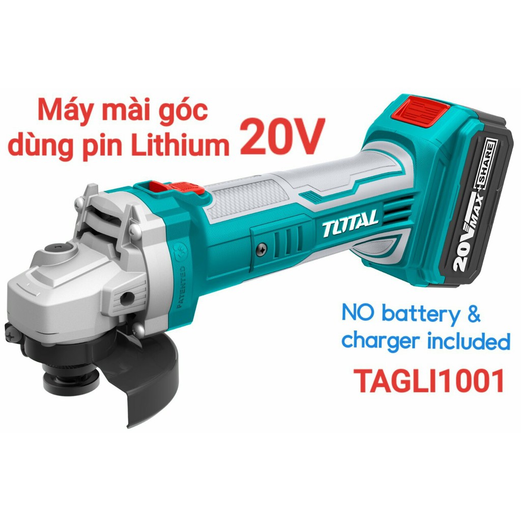 [HCM]MÁY MÀI GÓC DÙNG PIN 20V TAGLI1002