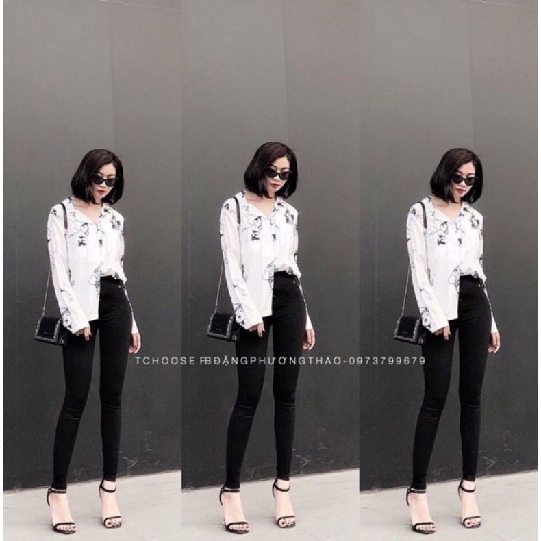 Quần legging GC,quần legging nữ chất cotton co giãn 4 chiều [NEW FASHION SHOP]