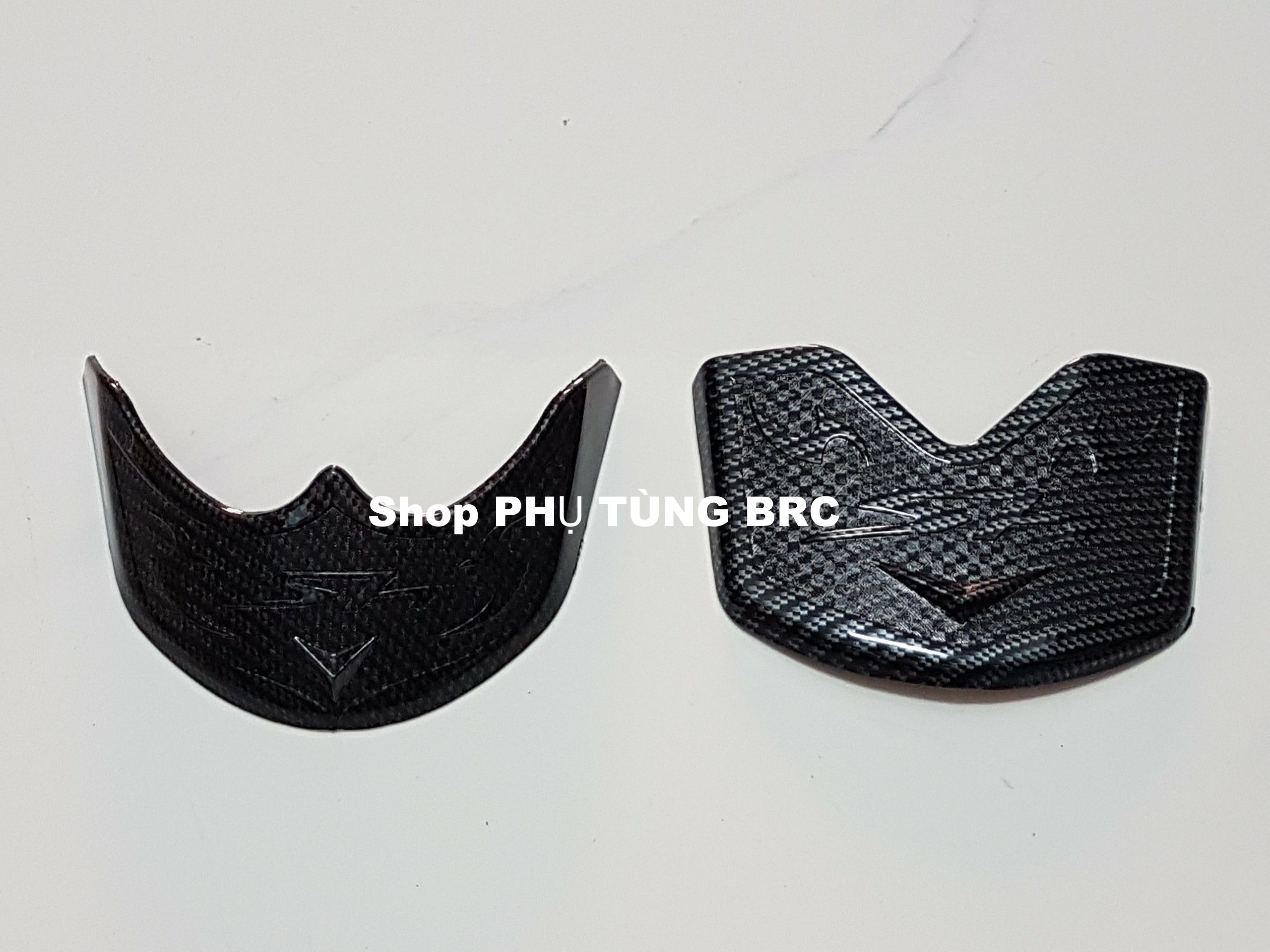 Bộ ốp mỏ dè trước, sau phủ cacbon xe SH đời 2012 đến 2019