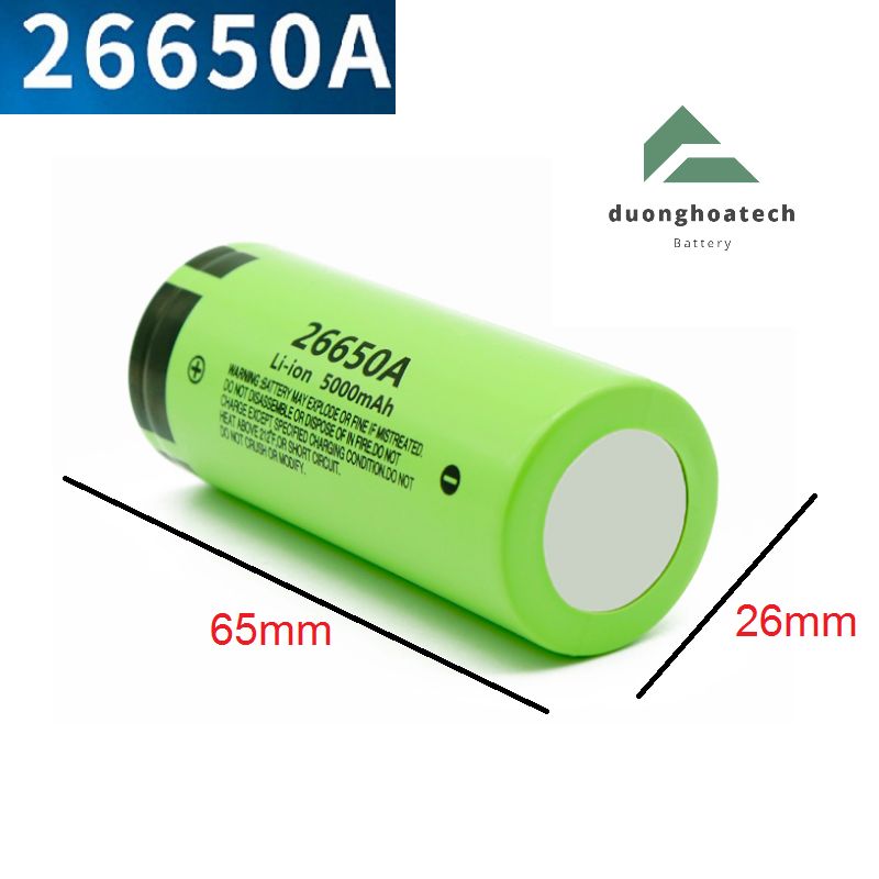 [HCM]Pin Lithium Panasonic 26650 3.7V Dung Lượng 5000mAh