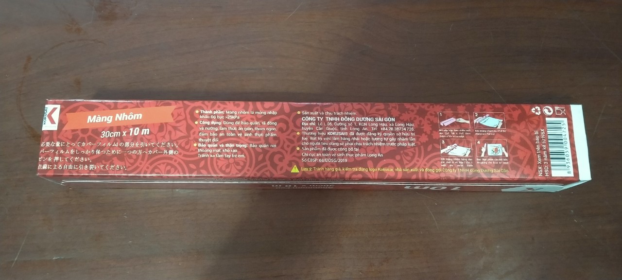 Màng nhôm giấy bạc Kokusai