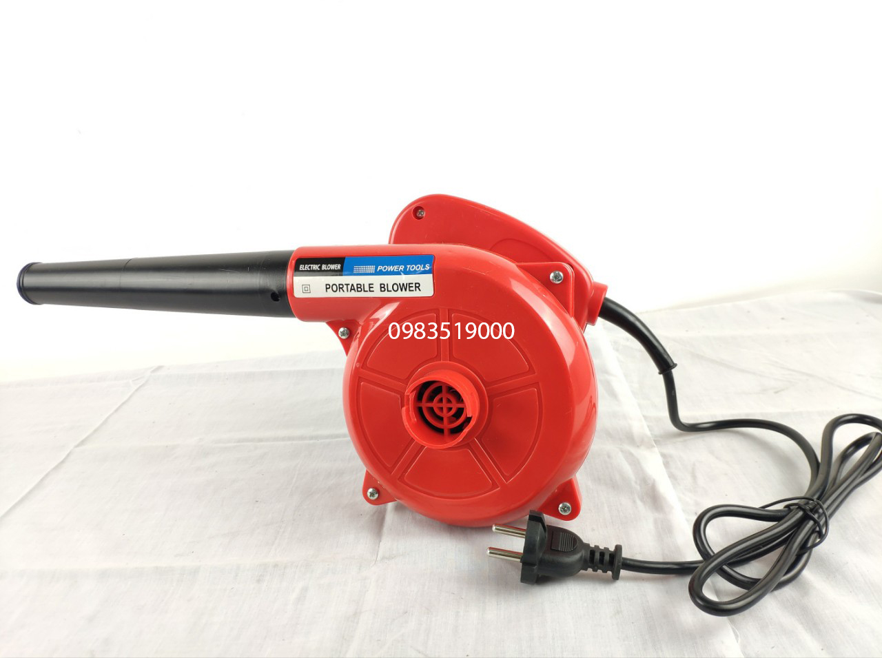 Máy thổi bụi- máy hút bụi PORTABLE BLOWER Công Suất 750W mô tơ 100% dây đồng
