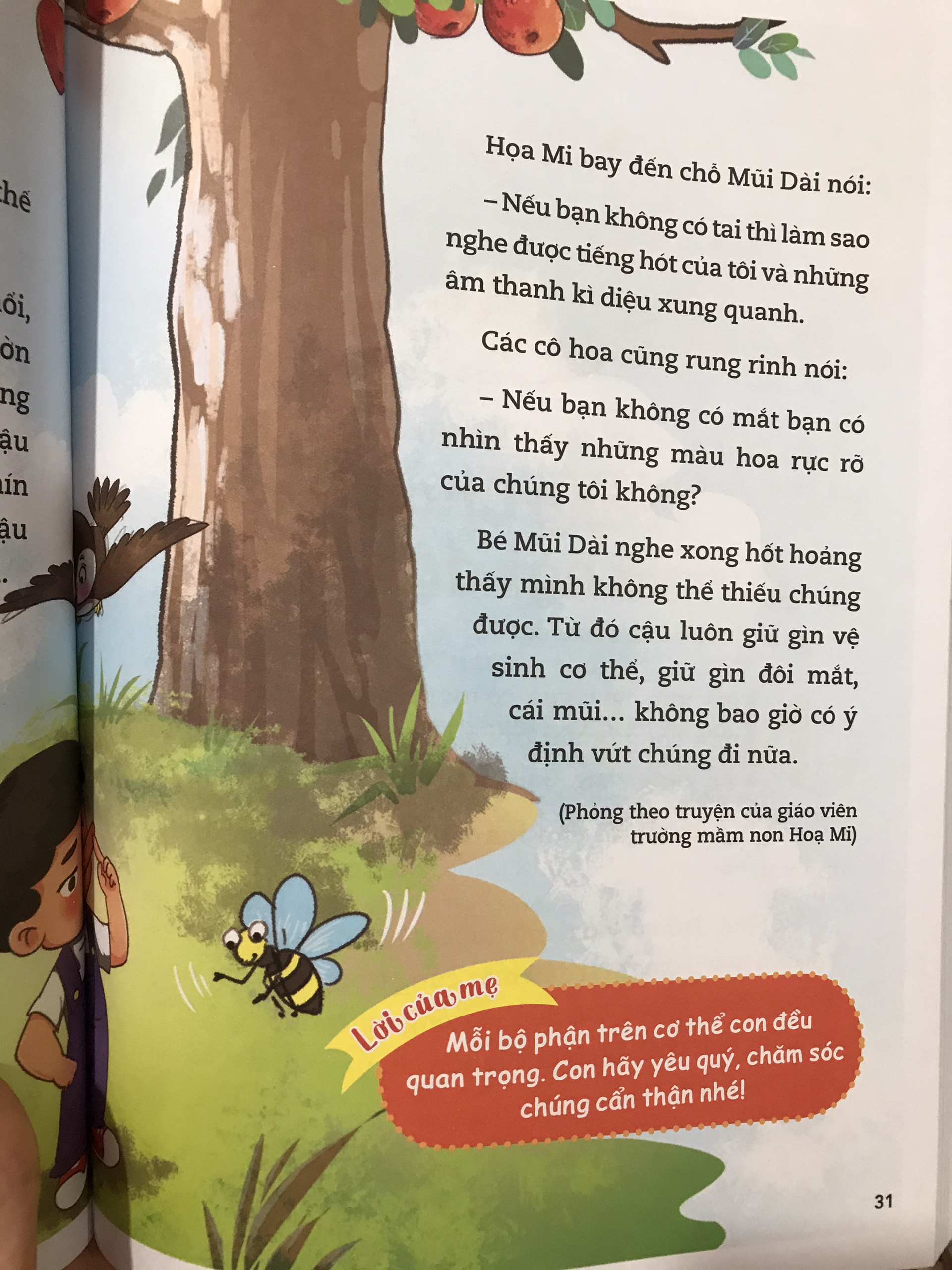 Truyện đọc cho bé trước giờ đi ngủ