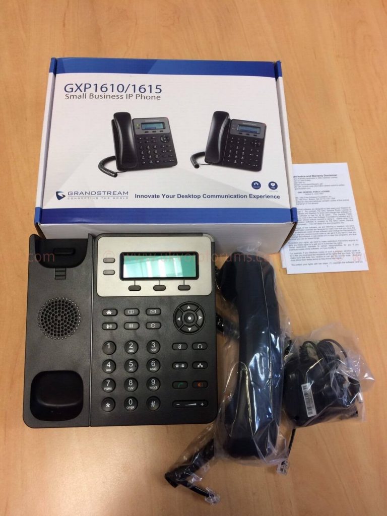 IPPHONE DESKPHONE GRANDSTREAM GPX1610