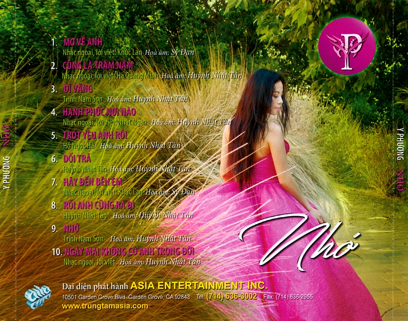 Bộ 5 đĩa CD nhạc Y Phương 1
