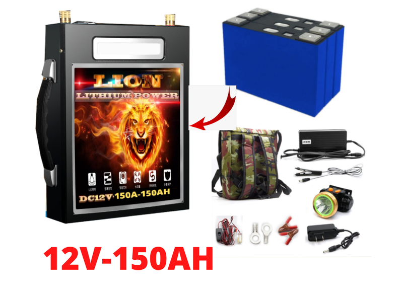 Pin lithium 12V - 150Ah LION