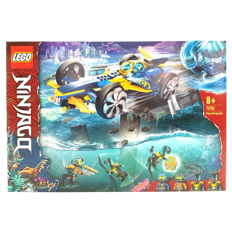 Đồ Chơi Lắp Ráp LEGO Ninjago 71752 - Ninja Sub Speeder (356 Mảnh Ghép)
