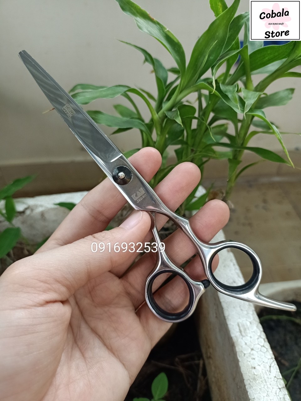 Bộ kéo cắt tỉa tóc Kai Nhật (có tặng bao da đi kèm) - Gia Dụng Nhật - Cobala Store