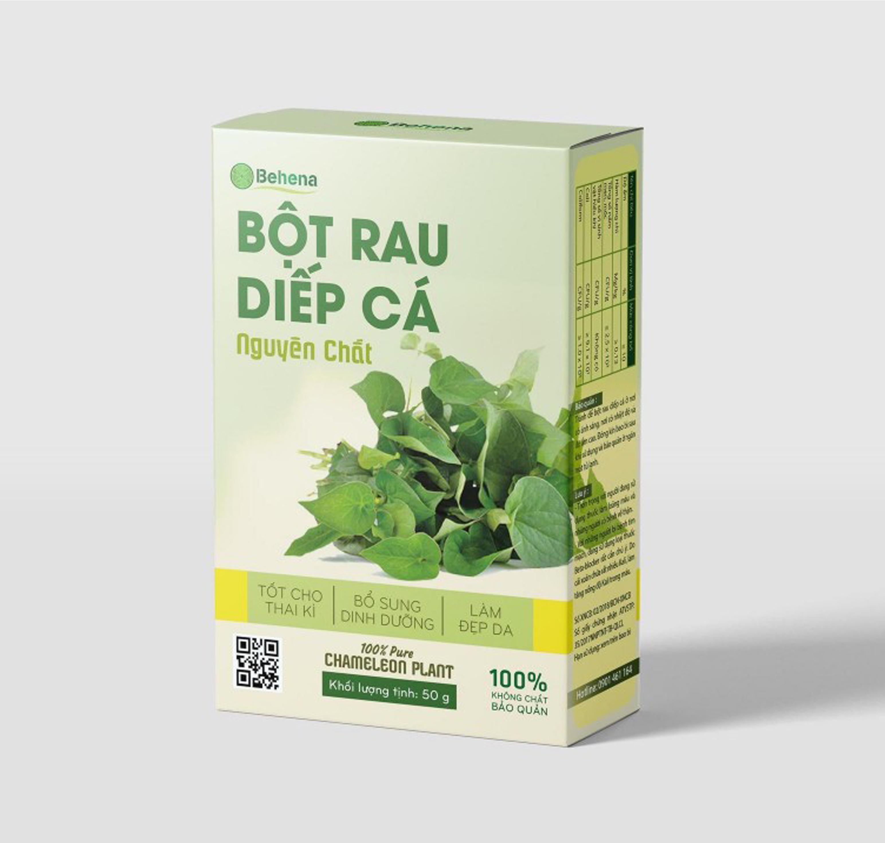 BỘT RAU DIẾP CÁ BEHENA - LIÊN KẾT XANH