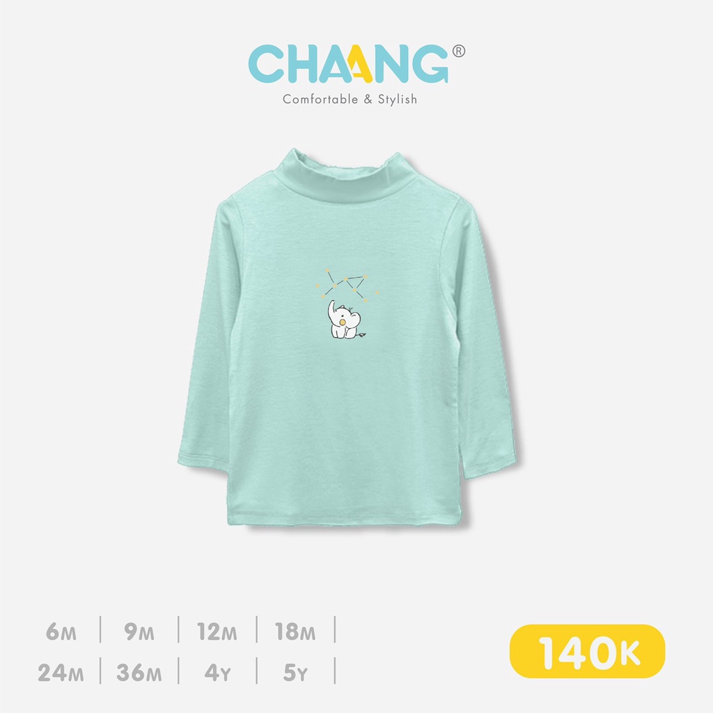 [BÁN CHẠY-CHAANG] Áo Cổ 3 phân/ Áo giữ nhiệt Chaang cho BÉ (9m-5Y)