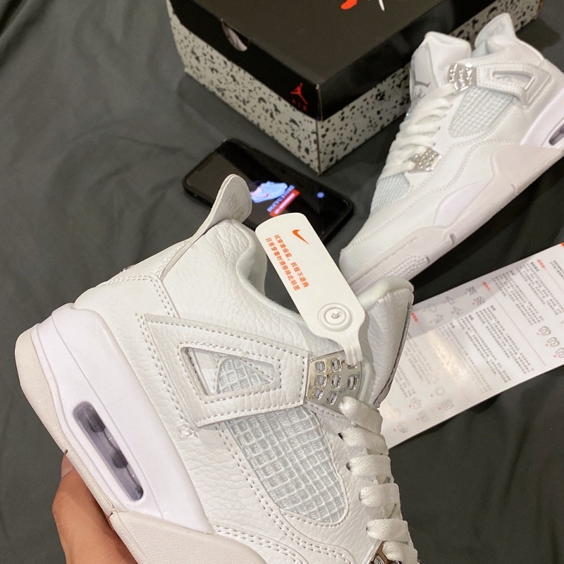 GIÀY JD4 RETRO PURE MONEY SC [ FULL BOX + FREE SHIP ]