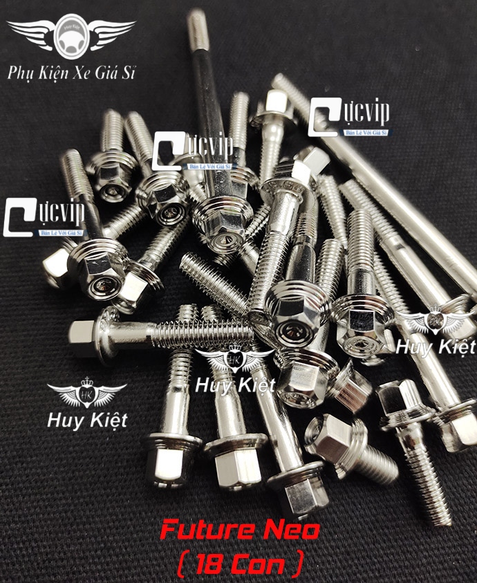 Bộ ốc lốc máy salaya phay thái inox 304 cho future neo ms5210
