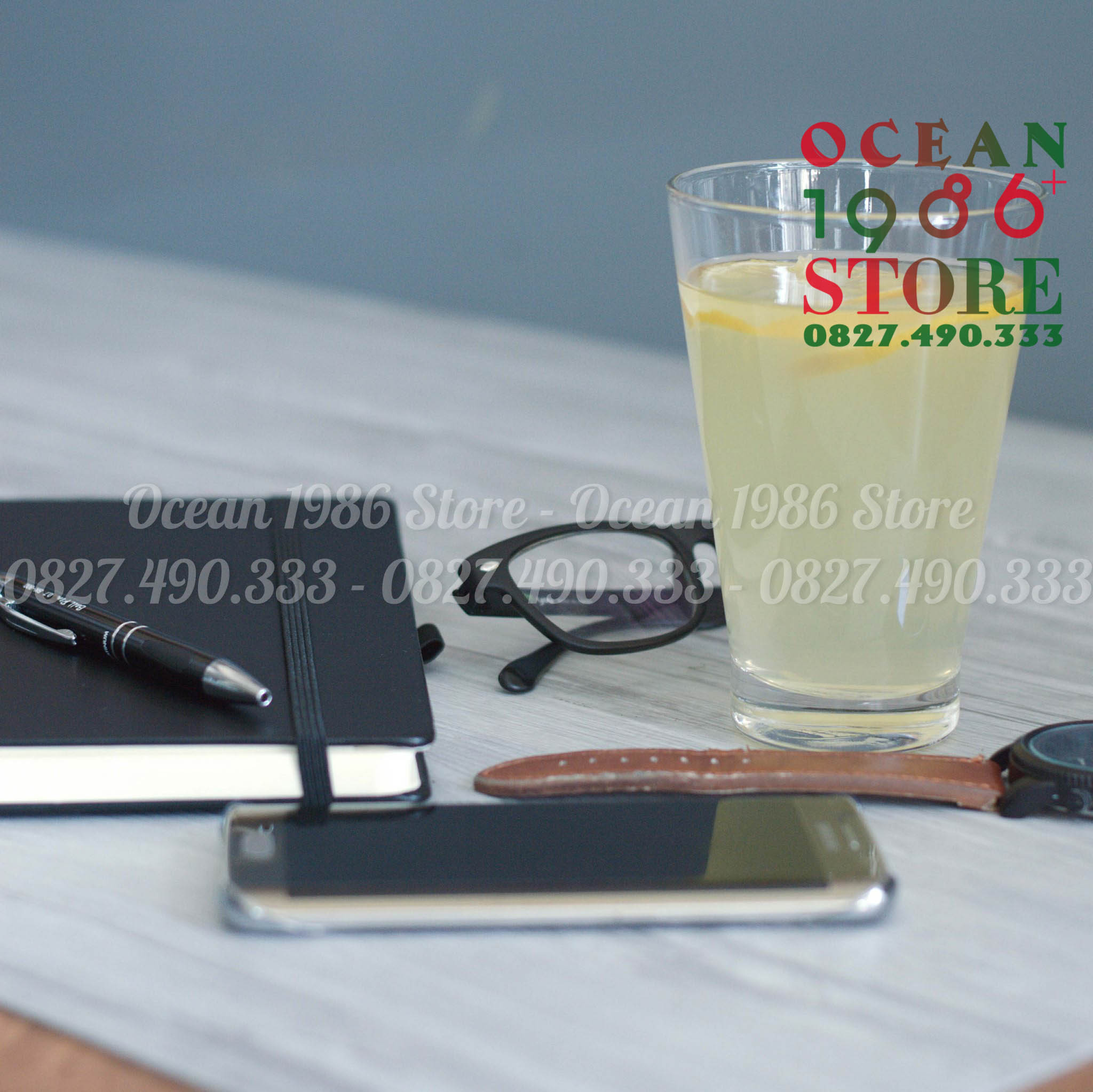 Bộ 6 Cốc Thủy Tinh Studio Hi Ball Ocean – B16115 – 435ml