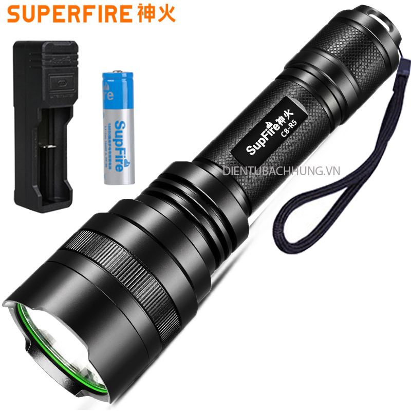 Đèn pin superfire c8-r5